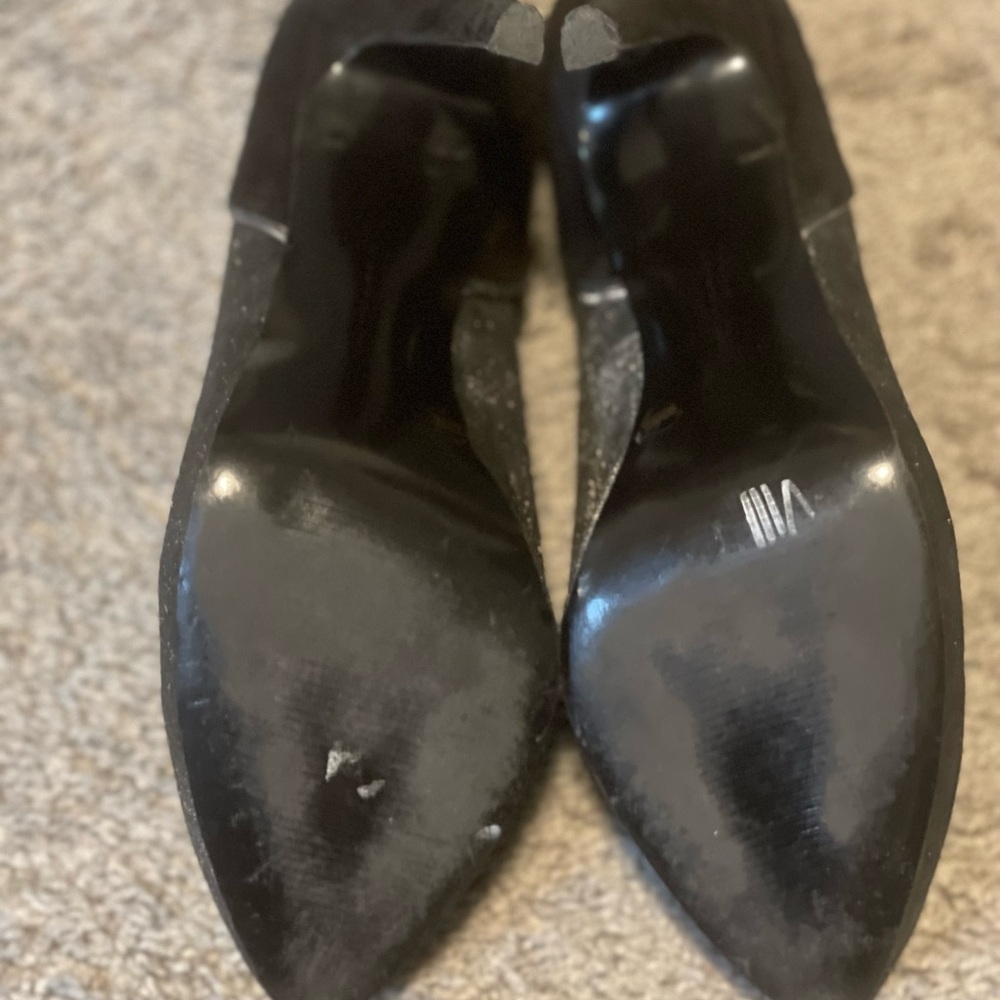 Bcbgeneration Glitter Black Heels - image 5